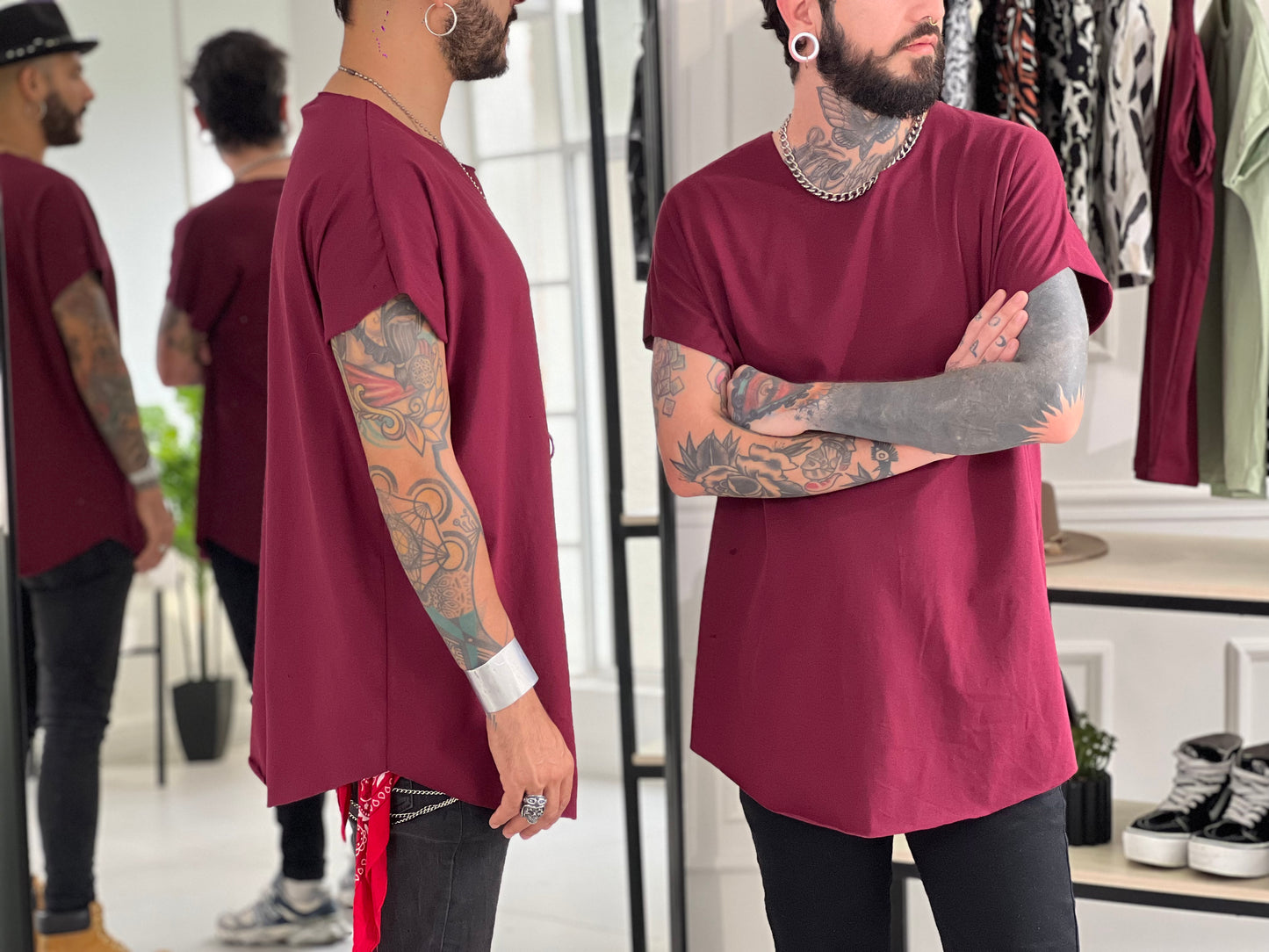 Camiseta ov vino - LUCHADOR COLOMBIA
