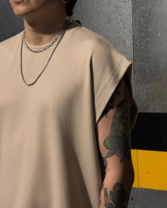 Camiseta cometa beige - LUCHADOR COLOMBIA