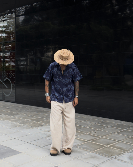 Camisa victoria indigo