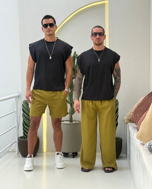 Pant bari olive