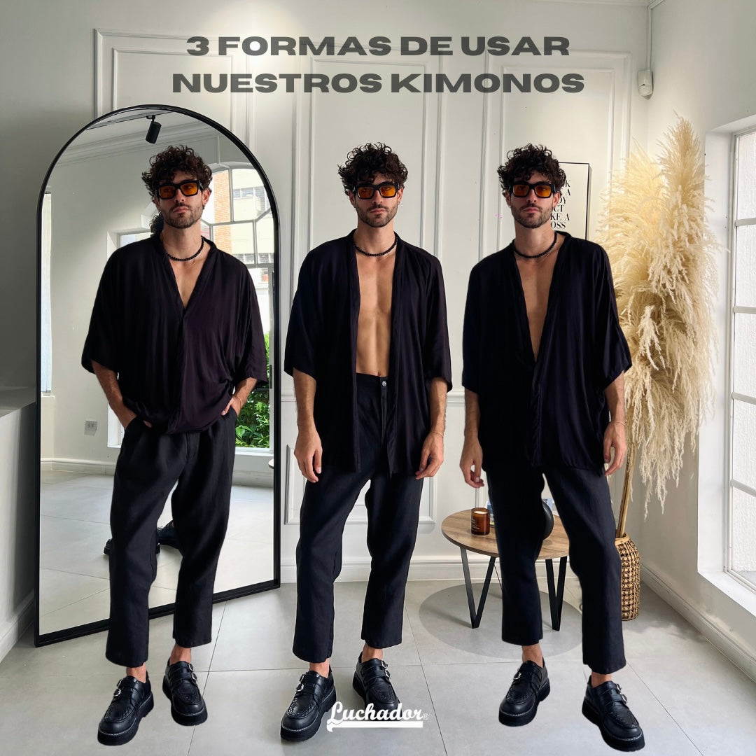 Kimono black - LUCHADOR COLOMBIA