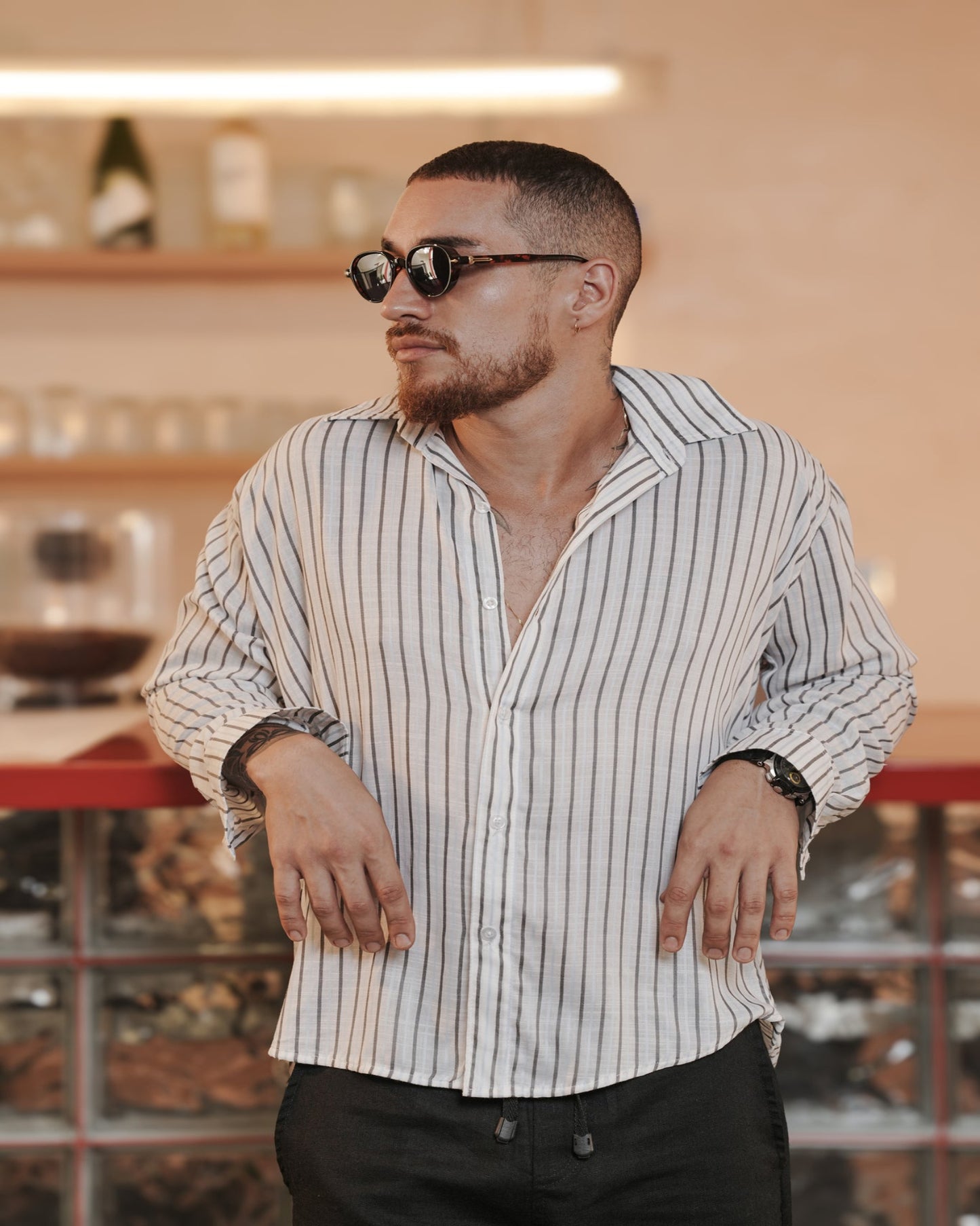 Camisa manga larga lines BB