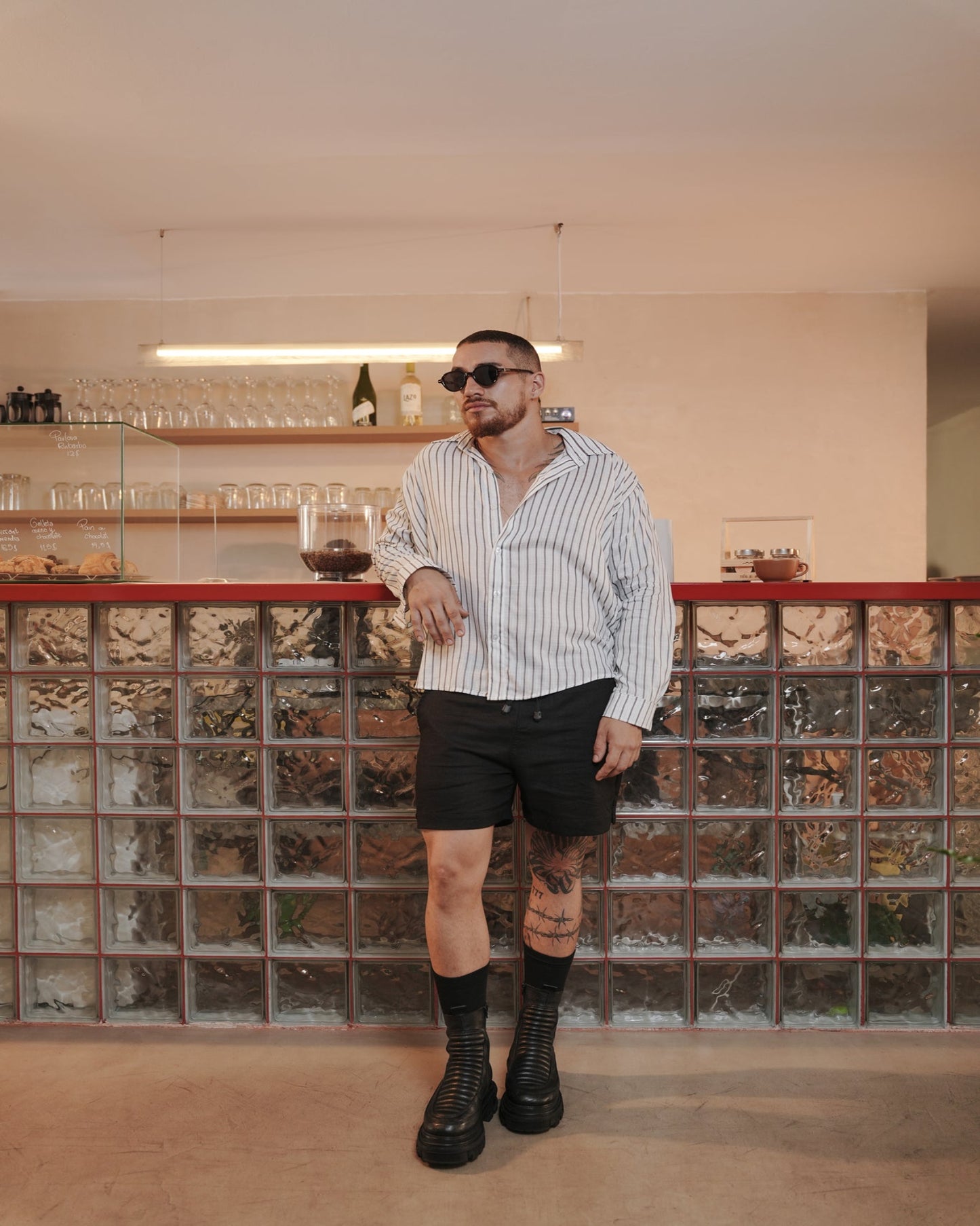 Camisa manga larga lines BB