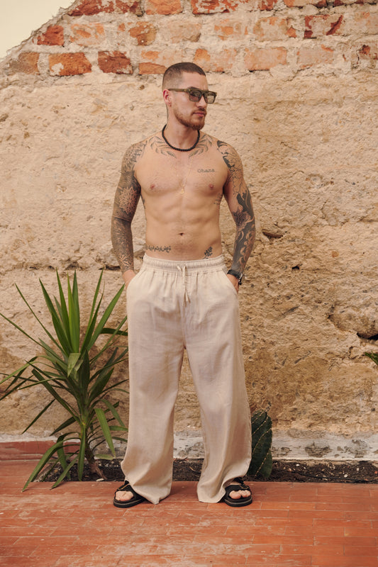 Pant bari beige - LUCHADOR COLOMBIA