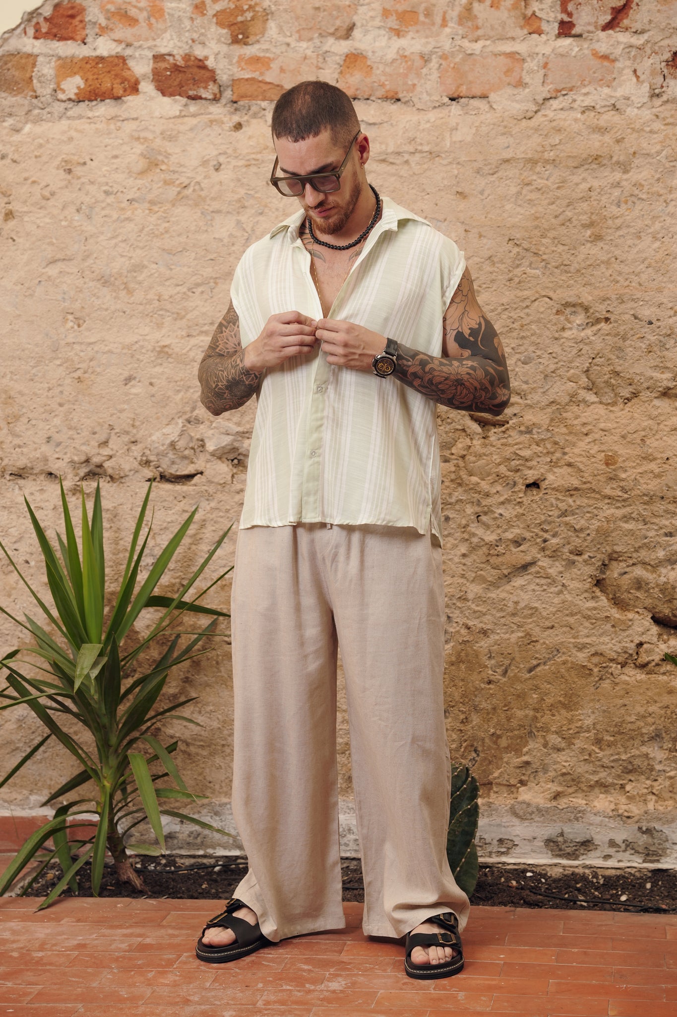 Pant bari beige - LUCHADOR COLOMBIA