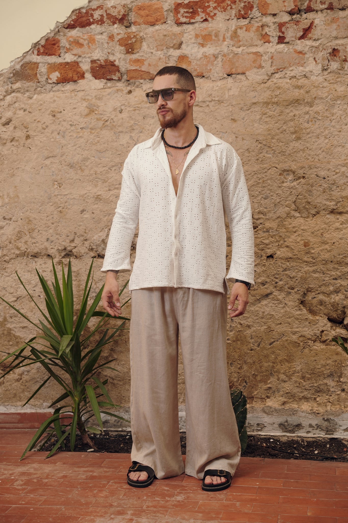 Pant bari beige - LUCHADOR COLOMBIA