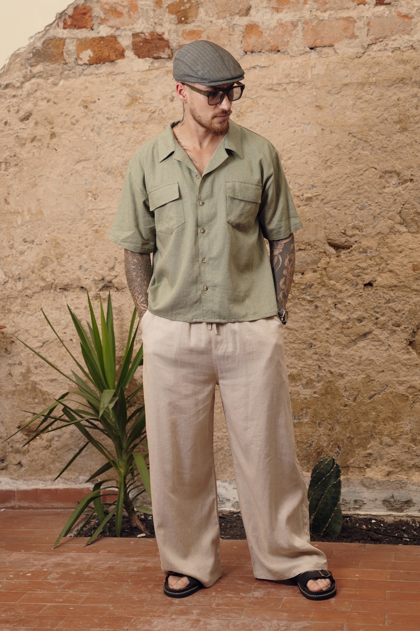 Pant bari beige - LUCHADOR COLOMBIA