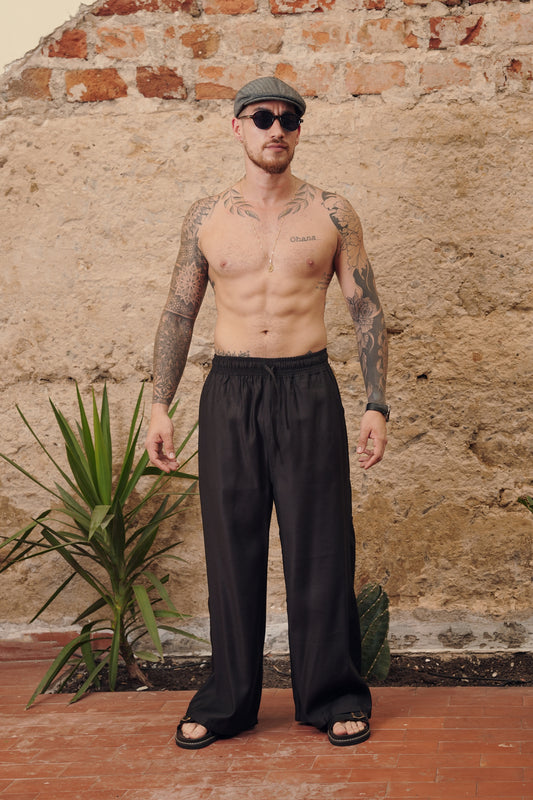 Pant bari black - LUCHADOR COLOMBIA