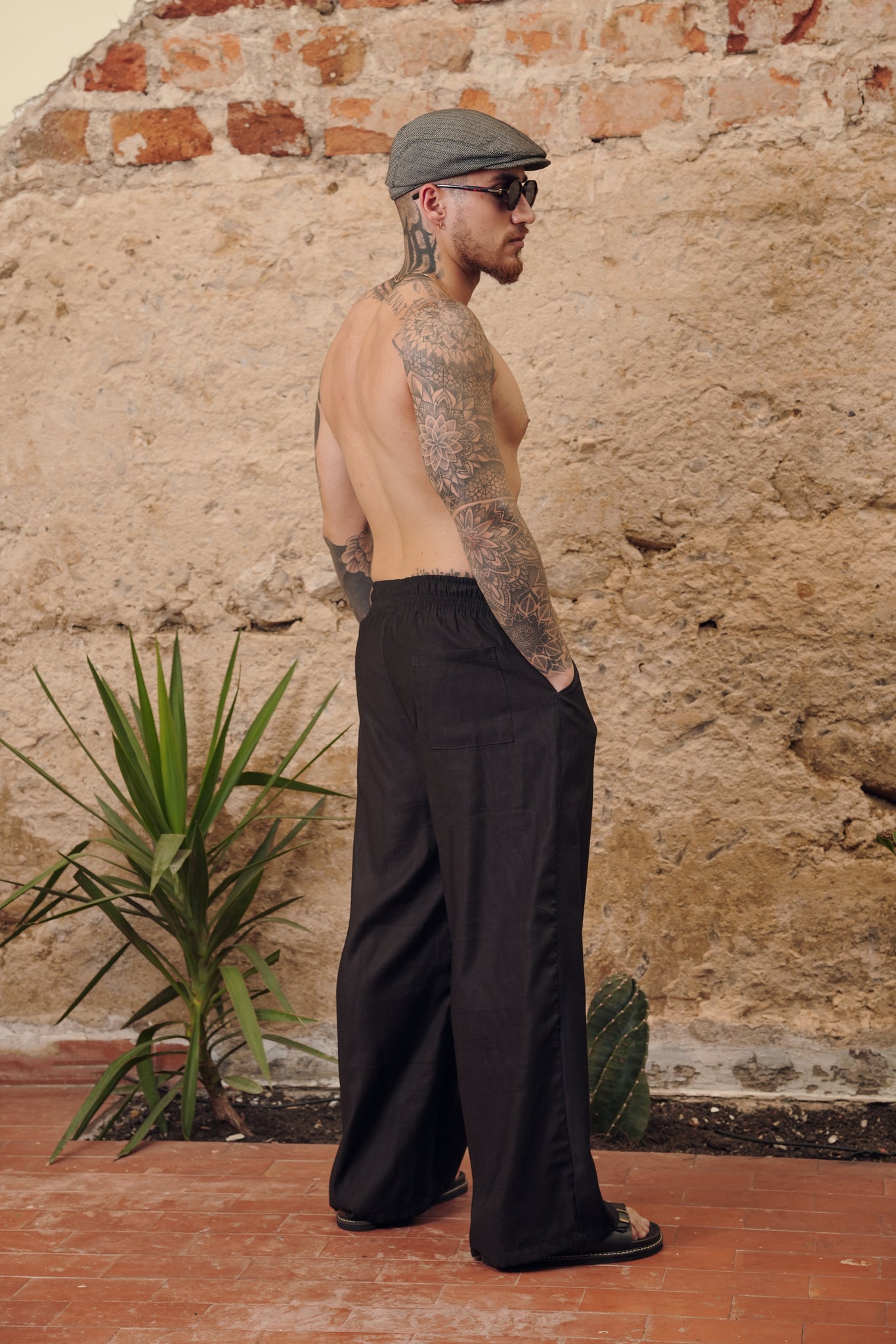 Pant bari black - LUCHADOR COLOMBIA