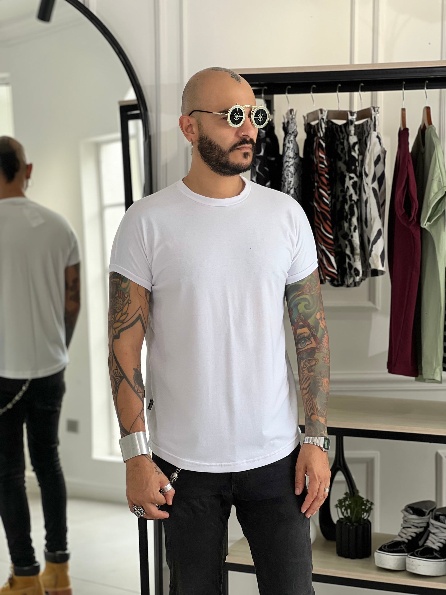 Camiseta 80's white