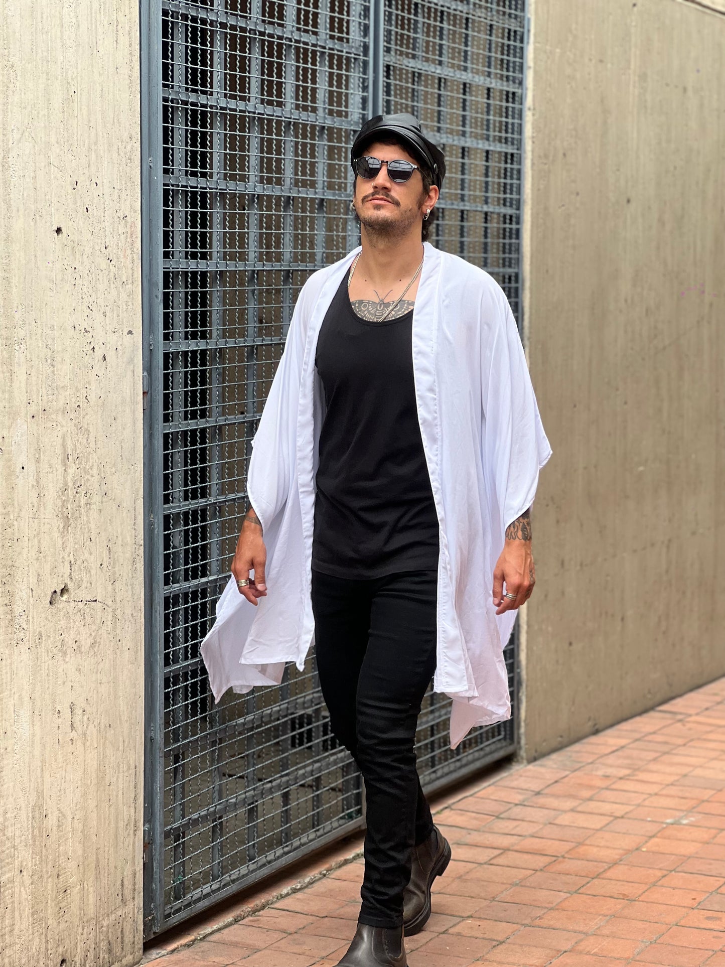 KIMONO TULUM WHITE - LUCHADOR COLOMBIA