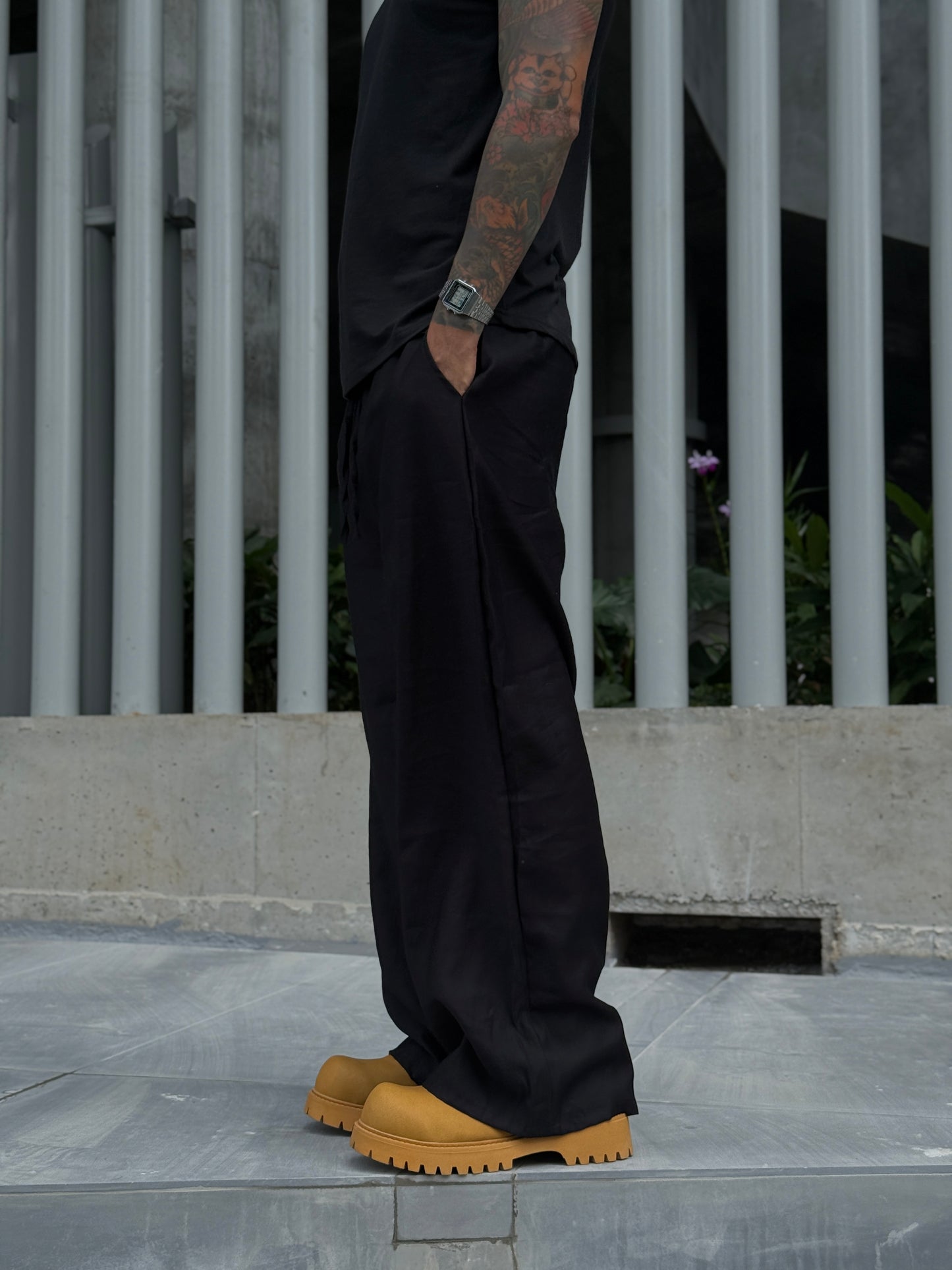 Pant bari black - LUCHADOR COLOMBIA