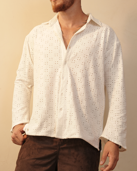 Camisa ojalillo white