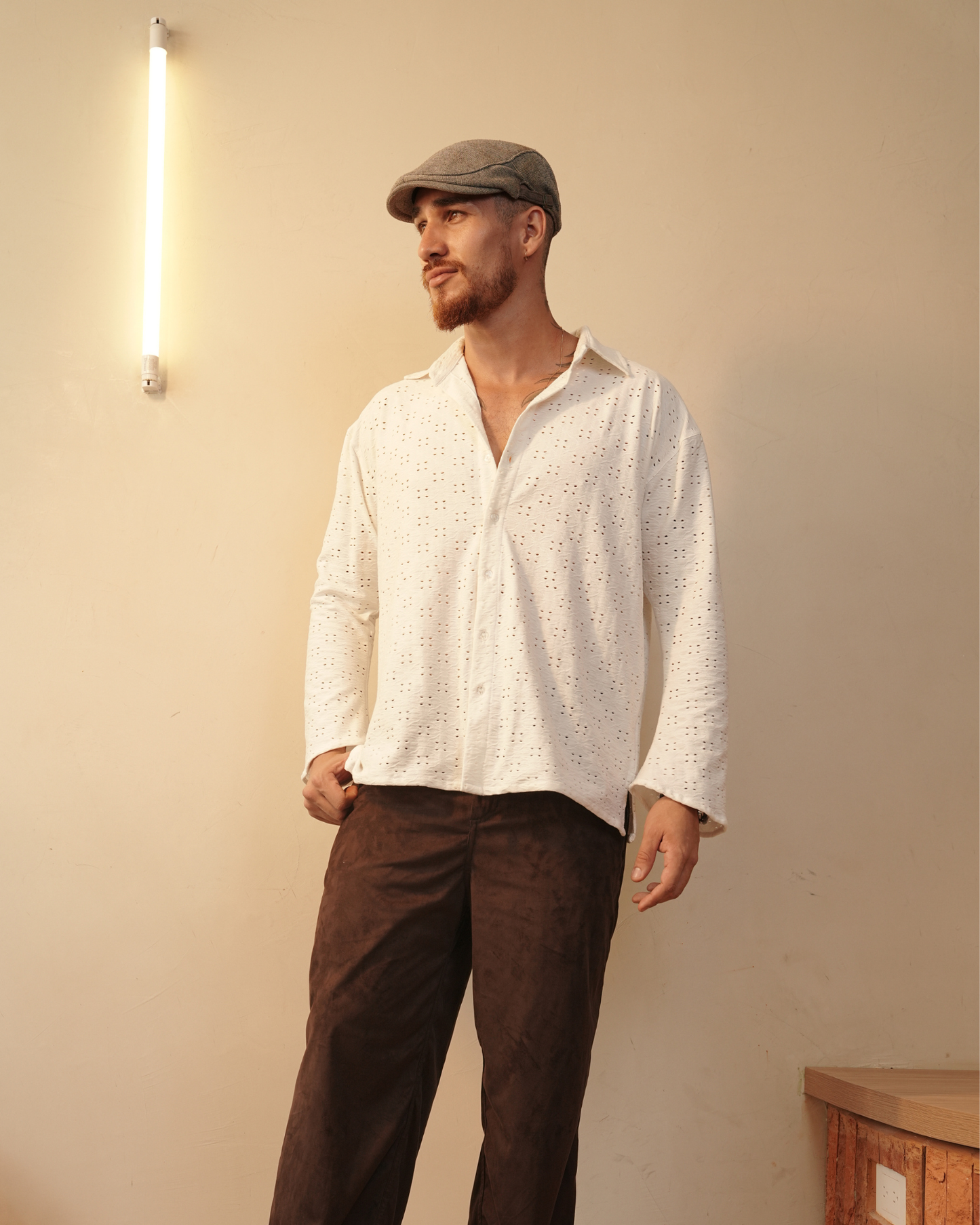 Camisa ojalillo white