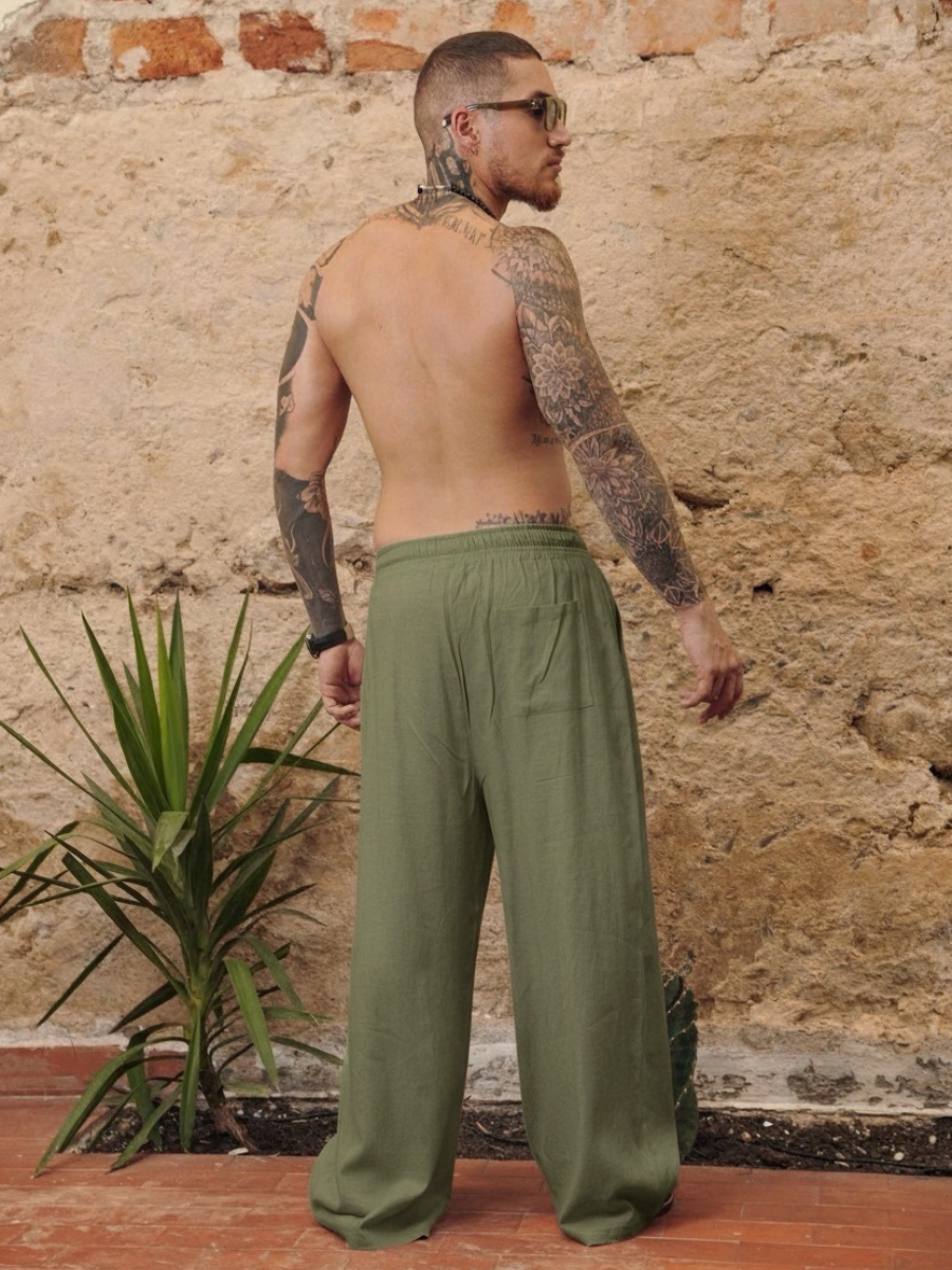 Pant bari green