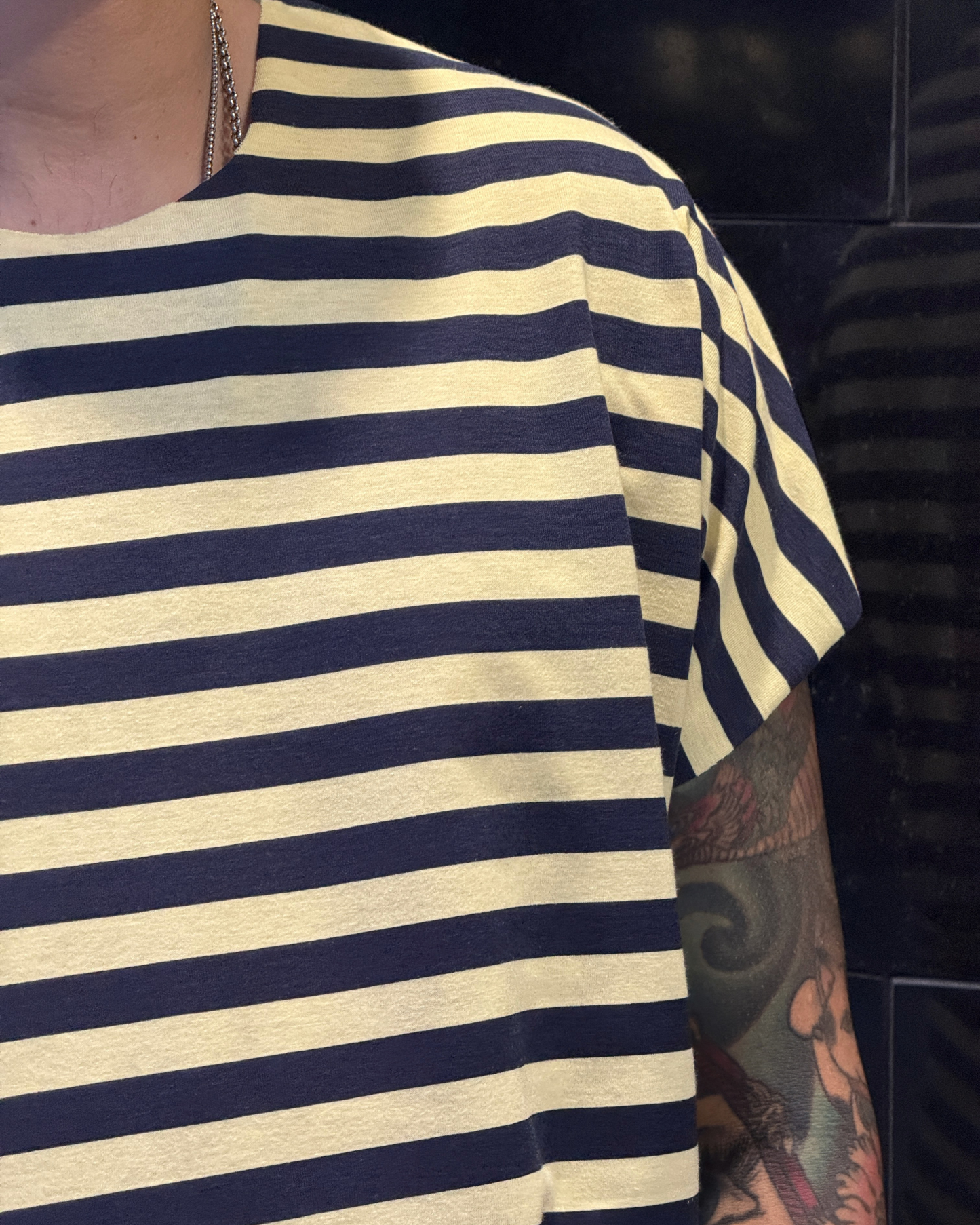 Camiseta ov lines yellowblue