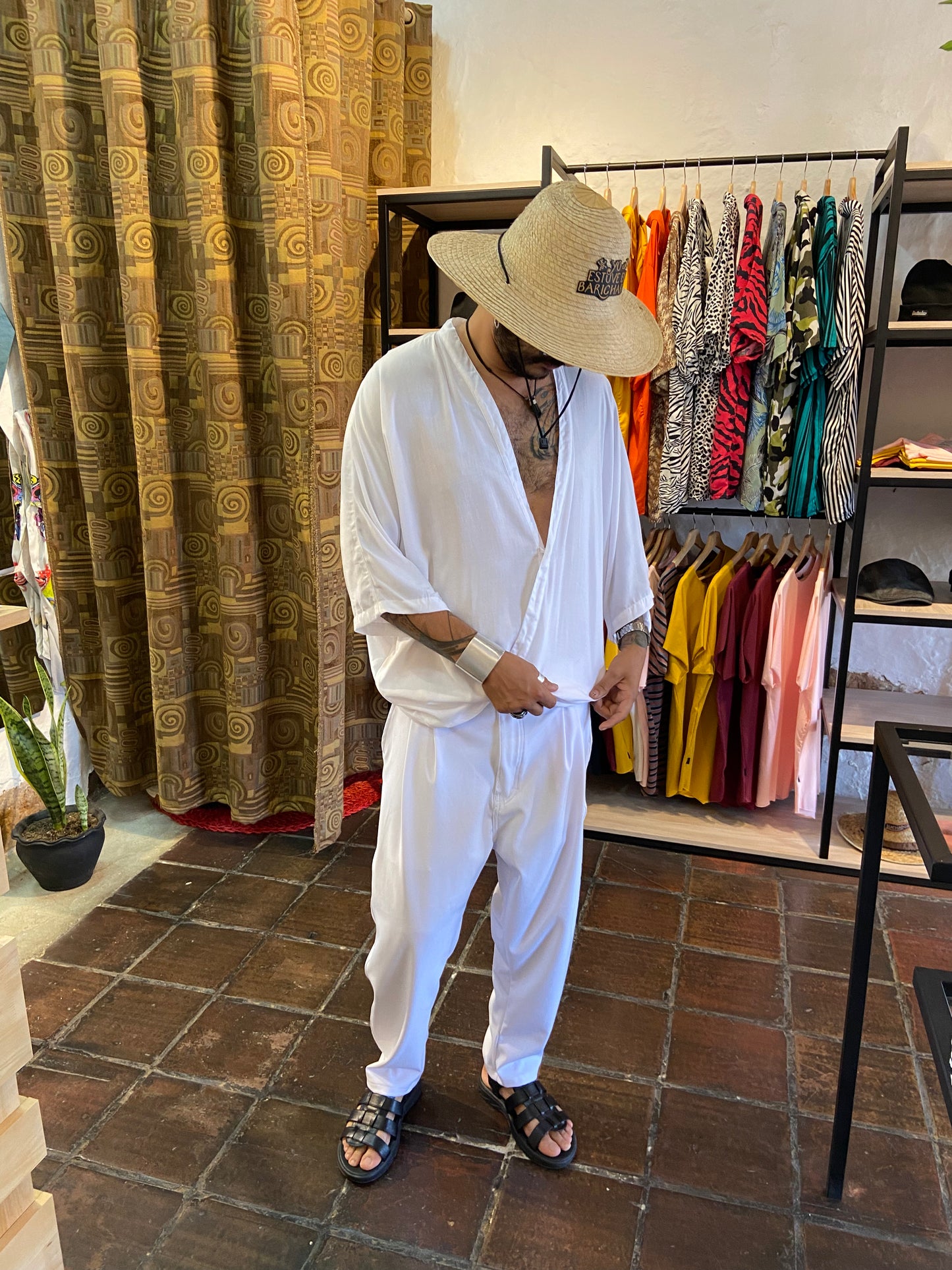 Kimono white - LUCHADOR COLOMBIA