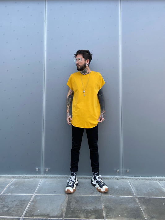 CAMISETA MOSTAZA - LUCHADOR COLOMBIA