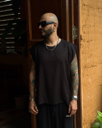 Camiseta ocaso black - LUCHADOR COLOMBIA
