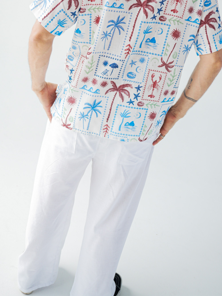 Pant bari white