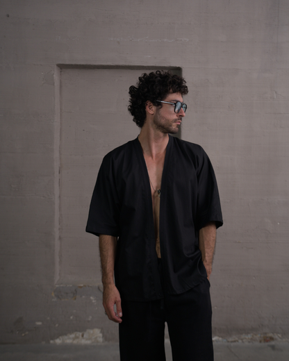 Kimono Negro - LUCHADOR COLOMBIA