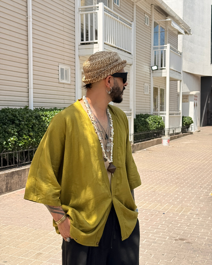 Kimono Olive - LUCHADOR COLOMBIA