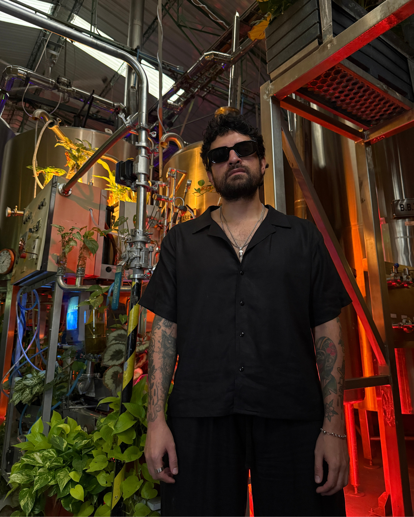 Camisa napoleon black - LUCHADOR COLOMBIA