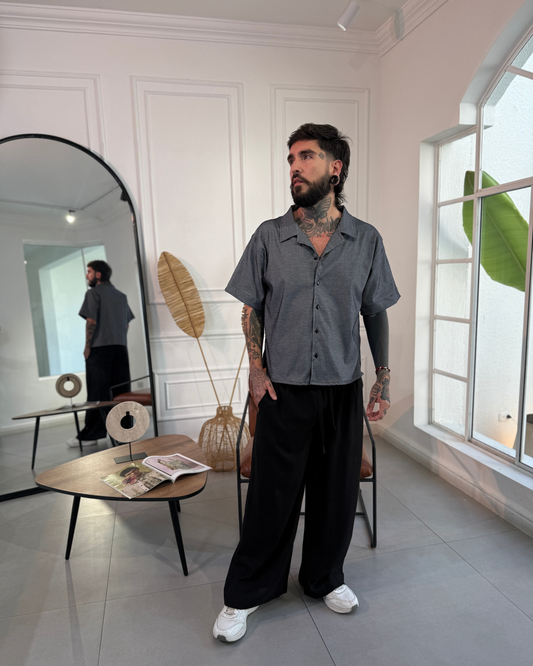 Camisa napoleon denim - LUCHADOR COLOMBIA