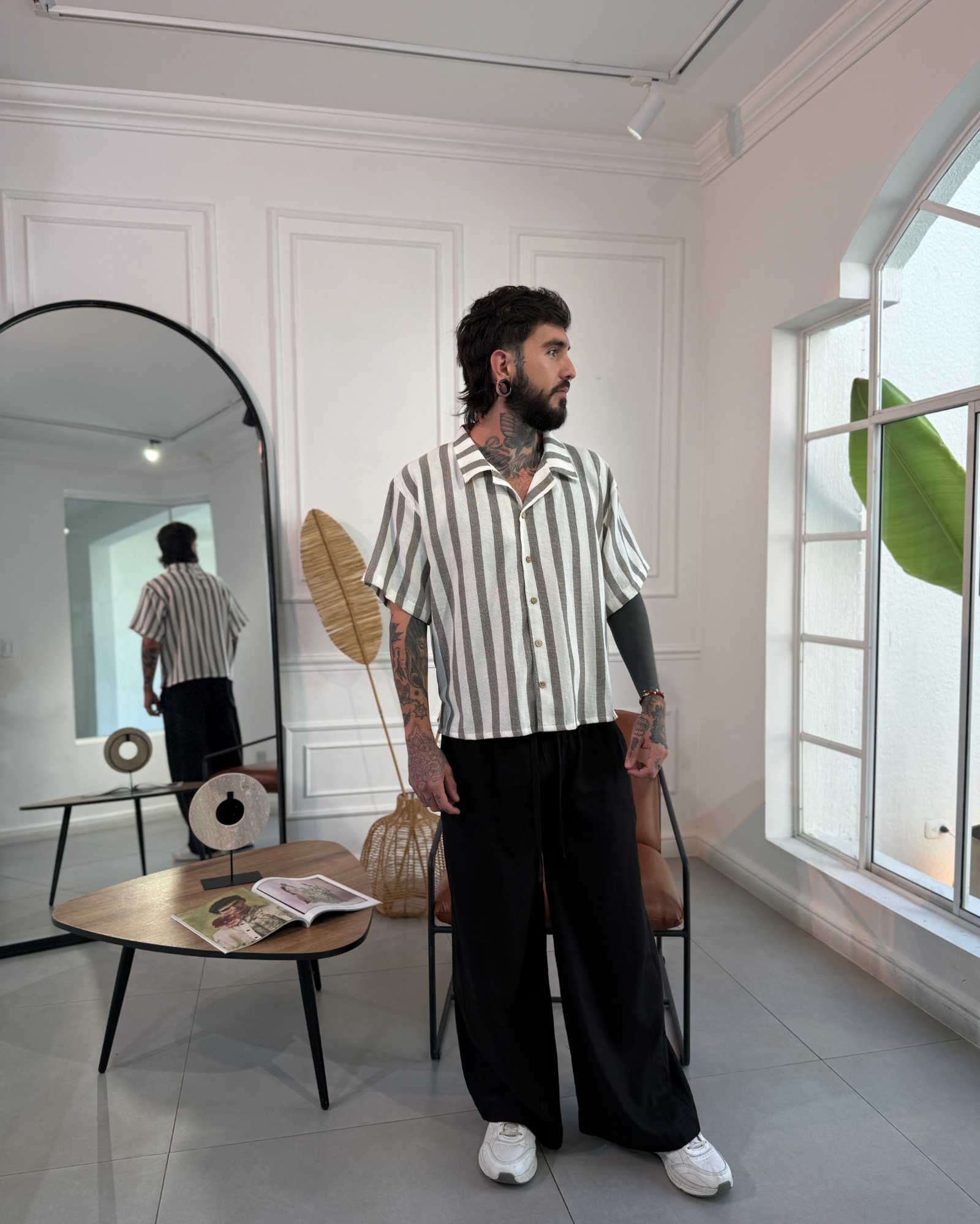 Camisa Napoleon lines - LUCHADOR COLOMBIA