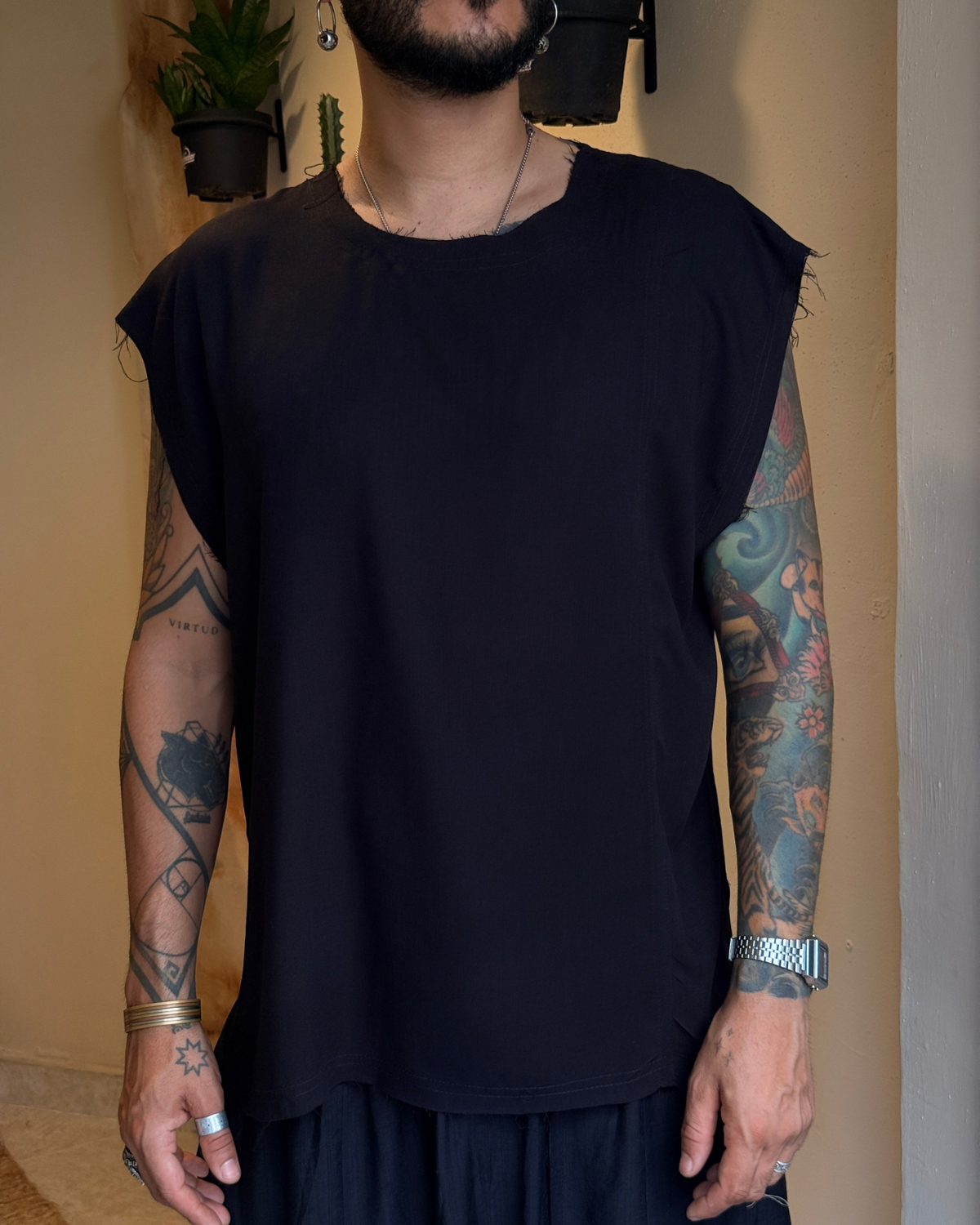 Camiseta ocaso black - LUCHADOR COLOMBIA