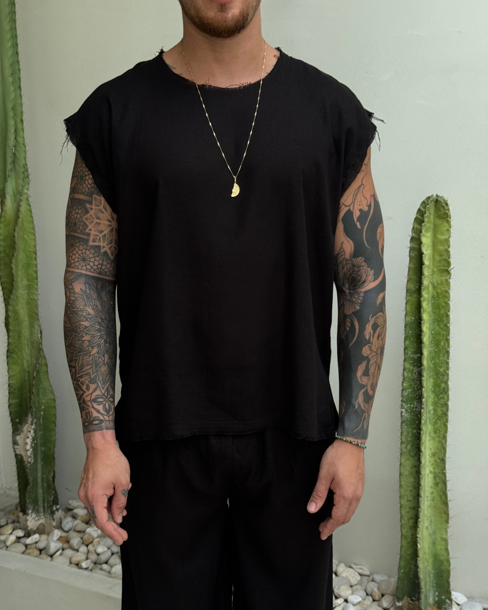 Camiseta ocaso black - LUCHADOR COLOMBIA