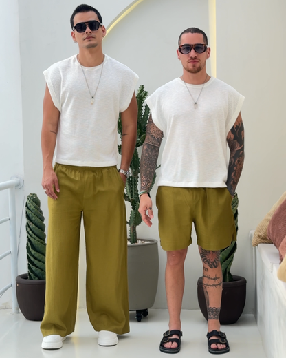 Pant bari olive