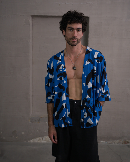 Kimono Blue eye - LUCHADOR COLOMBIA