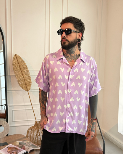 Camisa 3/4 hearts - LUCHADOR COLOMBIA