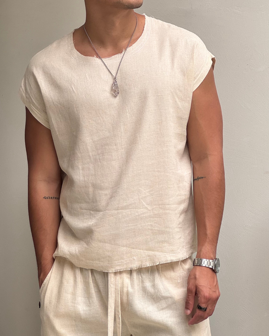 Camiseta ocaso crudo - LUCHADOR COLOMBIA