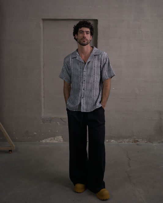 Camisa 3/4 trama - LUCHADOR COLOMBIA