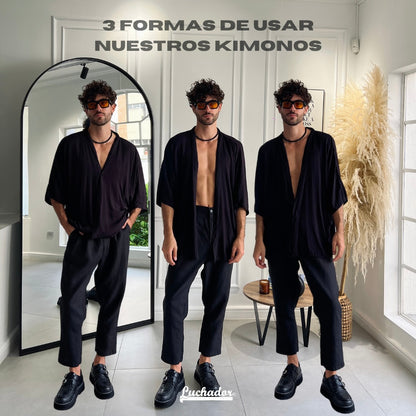 Kimono black - LUCHADOR COLOMBIA
