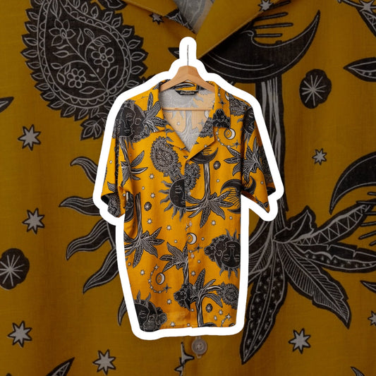 Camisa 3/4 yellow sun