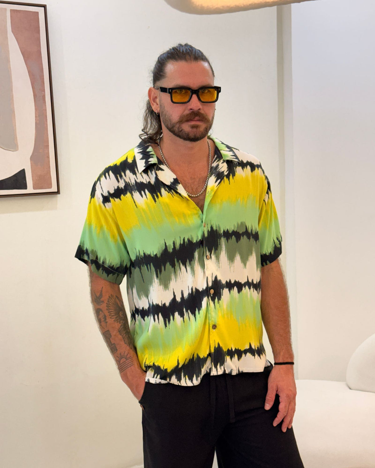 Camisa 3/4 reggae