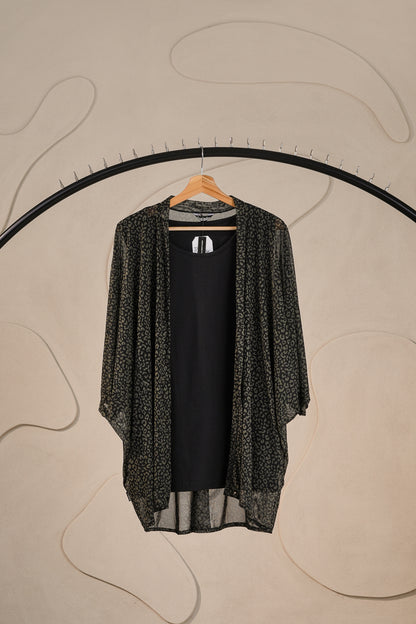Kimono leopard green - LUCHADOR COLOMBIA