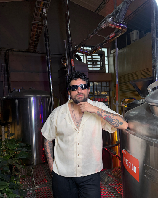 Camisa napoleon crudo - LUCHADOR COLOMBIA