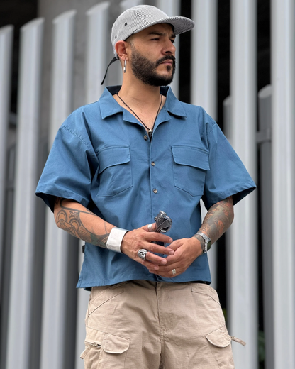 Camisa Napoleón Blue