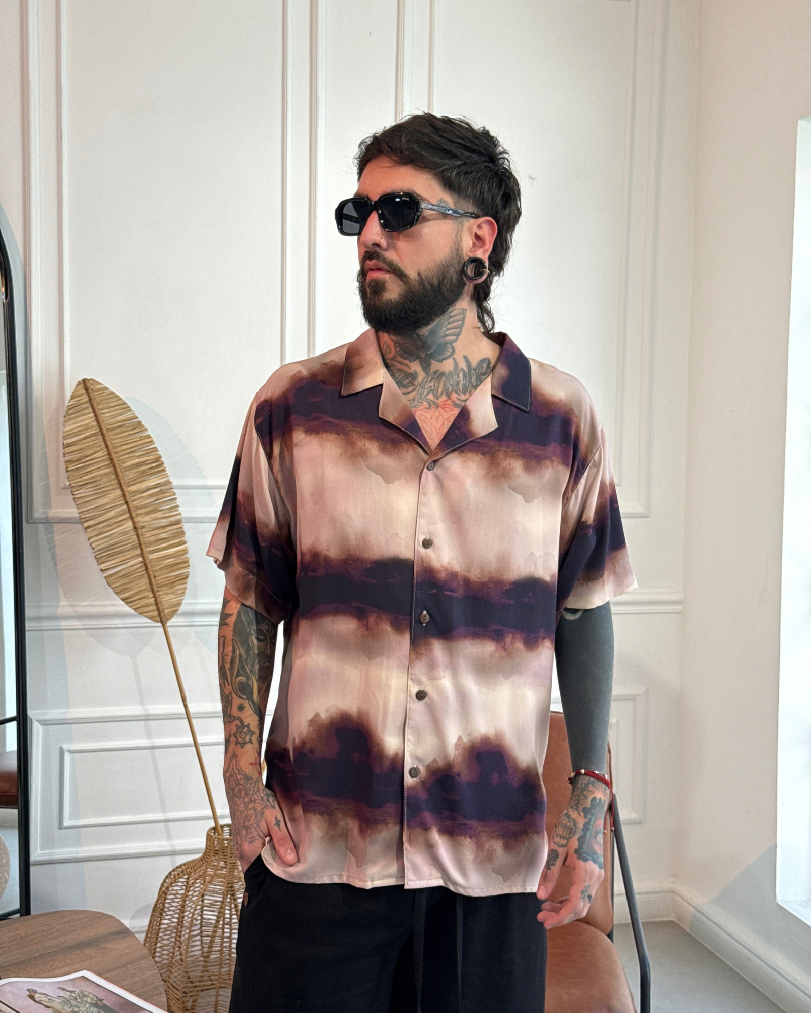 Camisa 3/4 duna - LUCHADOR COLOMBIA