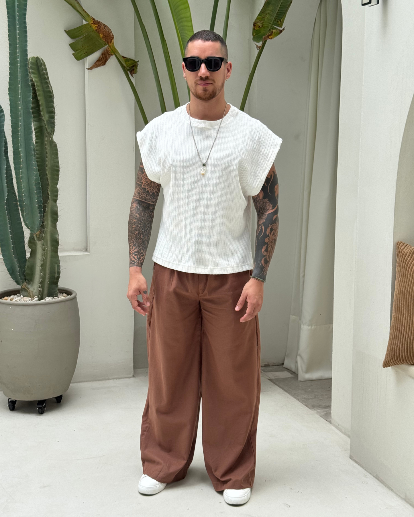 Pant bari brown