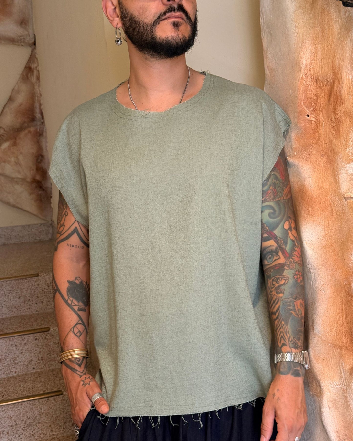 Camiseta ocaso green