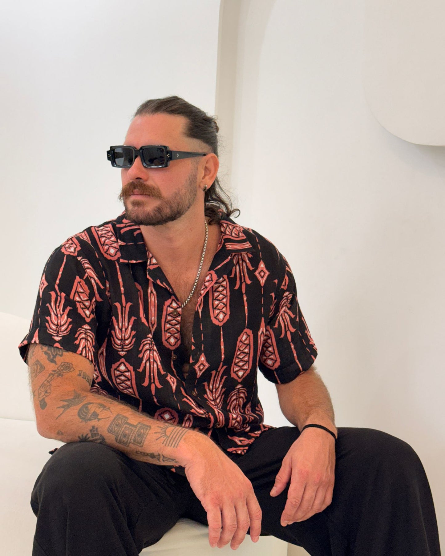 Camisa 3/4 piña