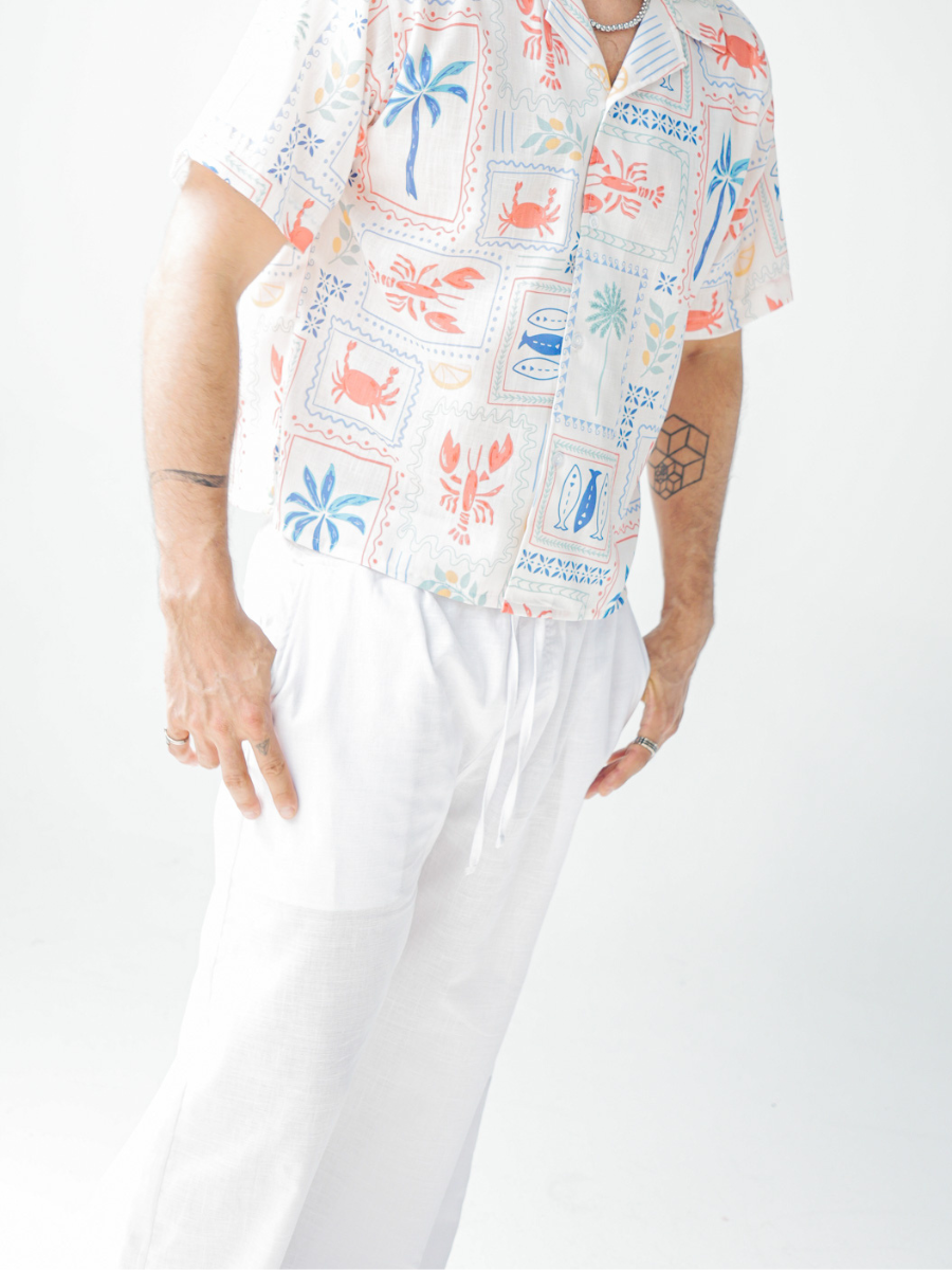Pant bari white