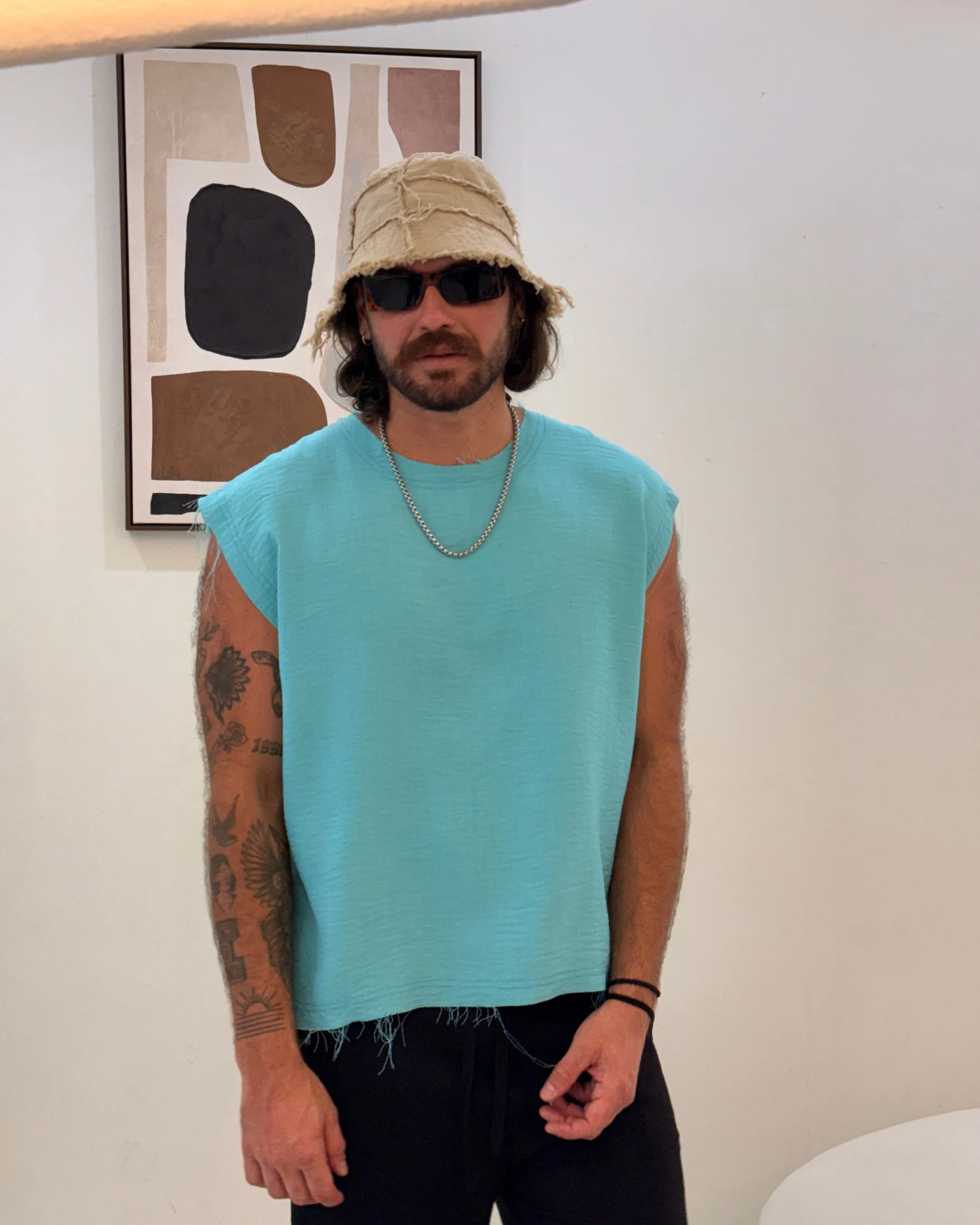 Camiseta ocaso Blue sky