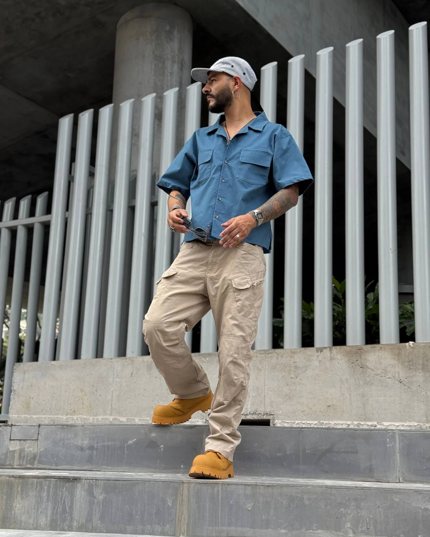 Camisa Napoleón Blue