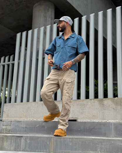 Camisa Napoleón Blue